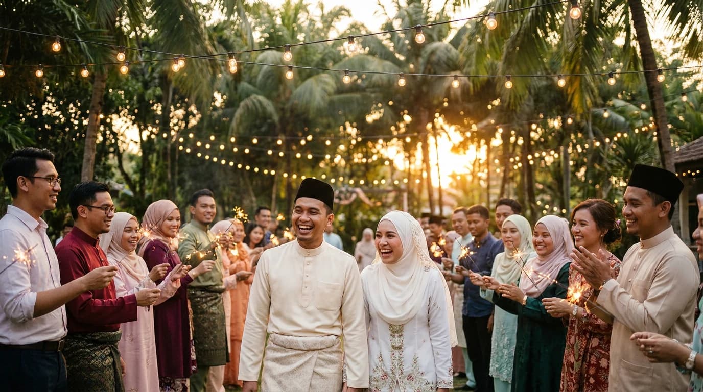 Majlis gembira bersama keluarga Malaysia