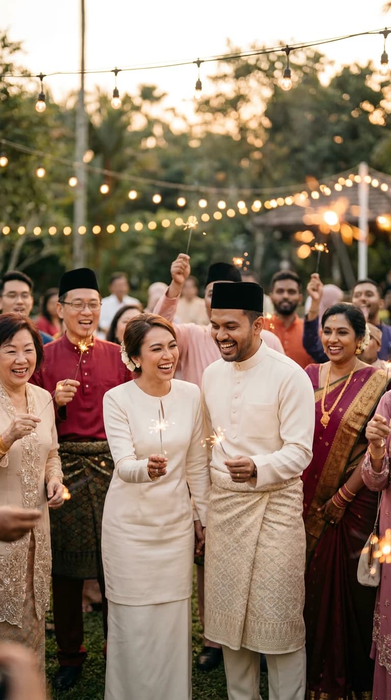 Majlis gembira bersama keluarga Malaysia