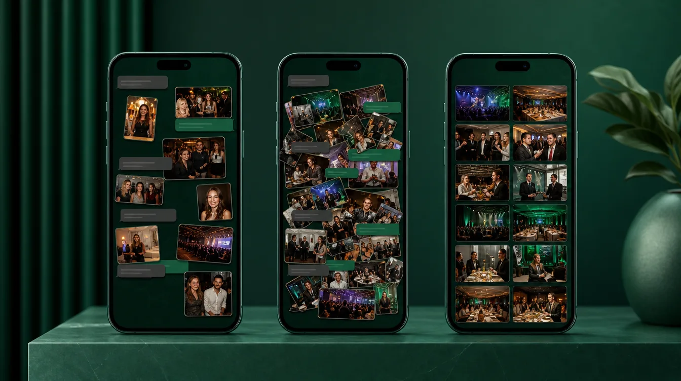 Cara Kongsi Gambar Majlis Terbaik: App vs WhatsApp vs Google Photos