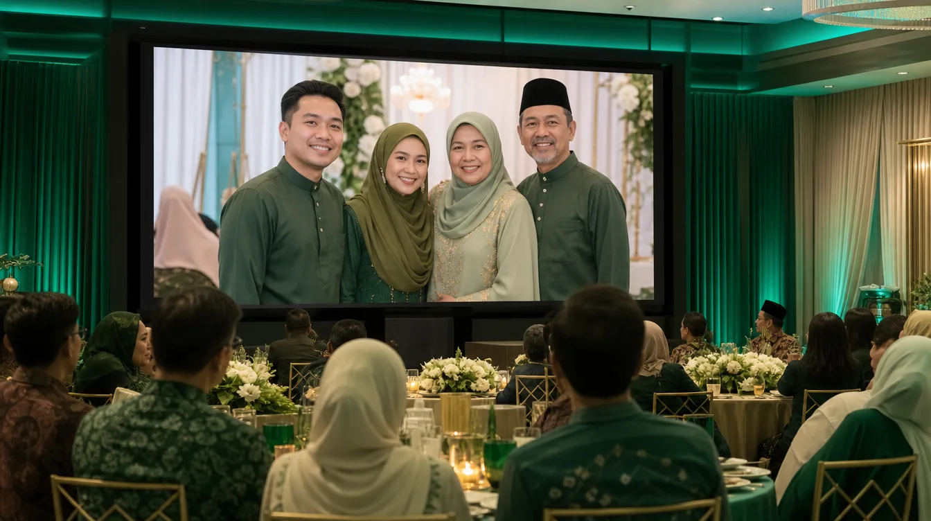 Live Photo Wall untuk Majlis: Hiburkan Tetamu dengan Tayangan Gambar Masa Nyata