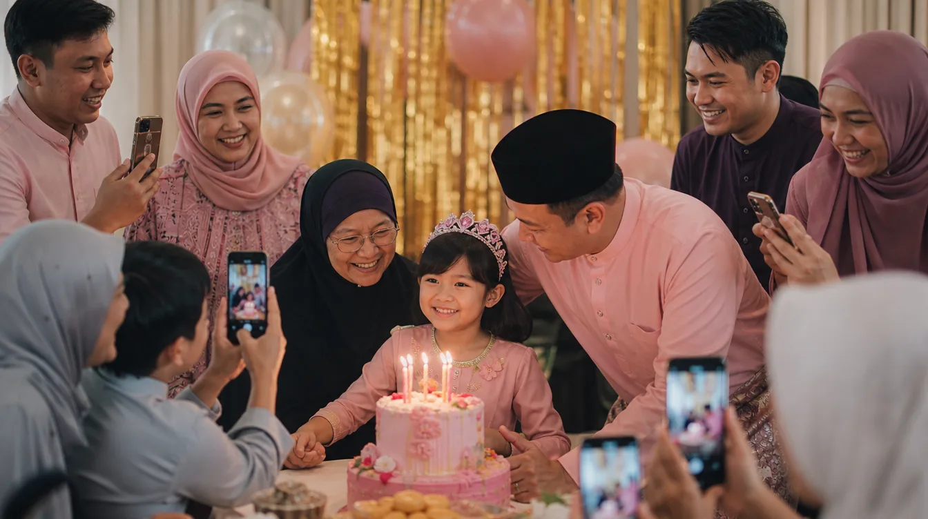 Idea Kongsi Gambar Majlis Hari Jadi: Cara Mudah Kumpul Semua Kenangan
