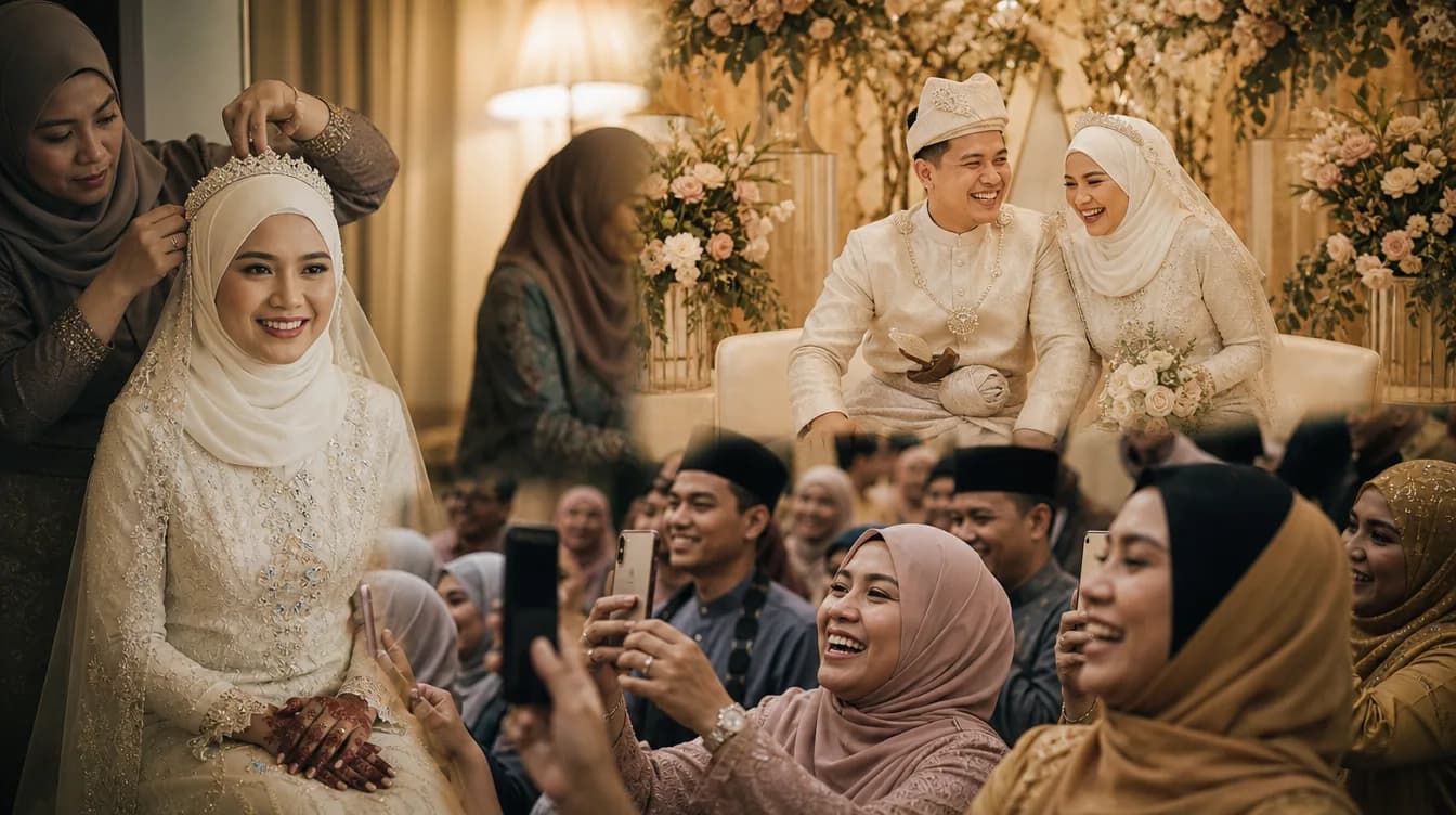 Jadual Gambar Hari Kahwin: Bila Gambar Terbaik Berlaku